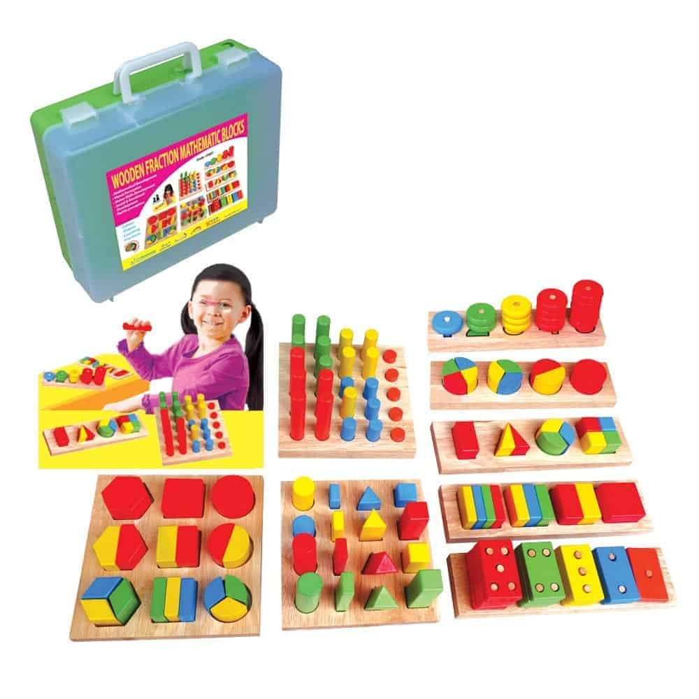 Wood Block Shapes (8 plates) - ITMT018 DQ