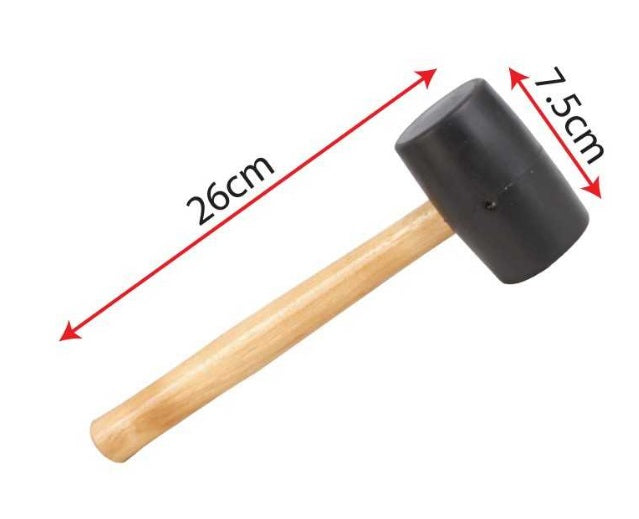 Black Rubber Mallet - KH0231 (10pcs) MZ