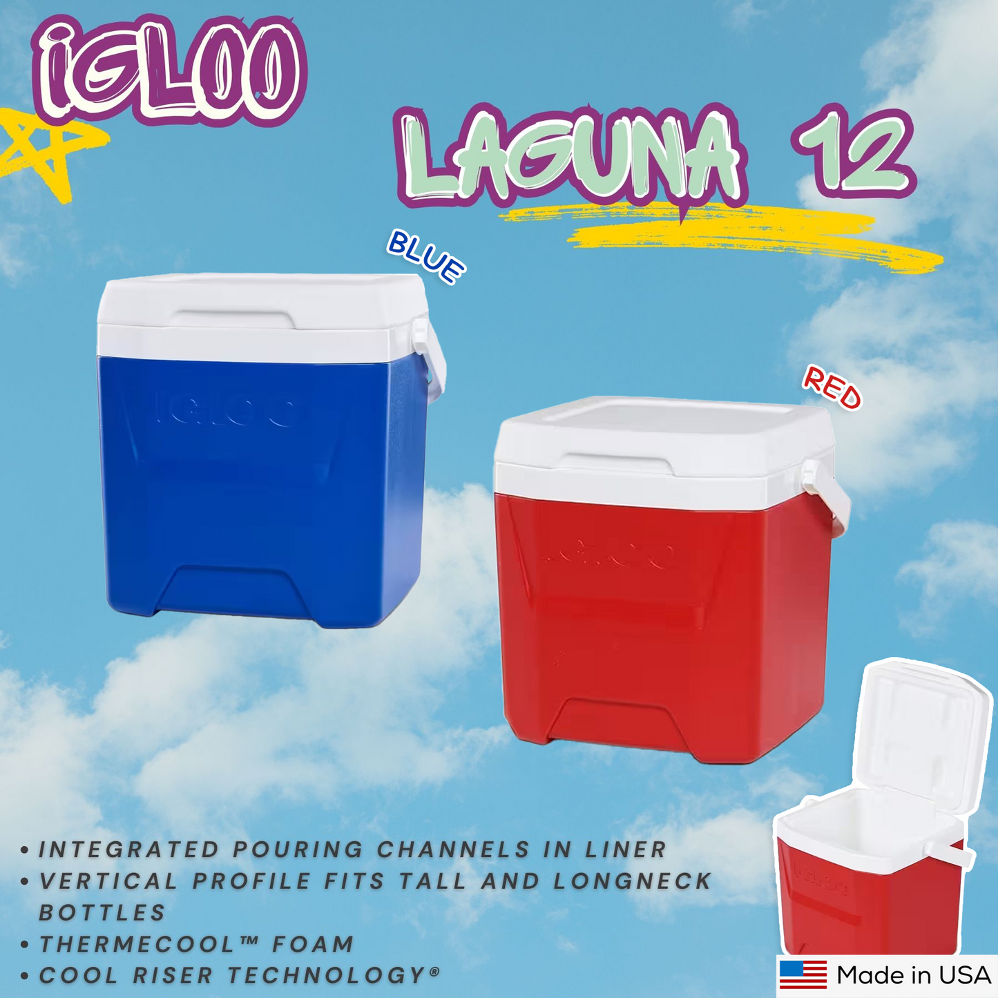 Cooler Box - Igloo Laguna 12QT (11L) UQ