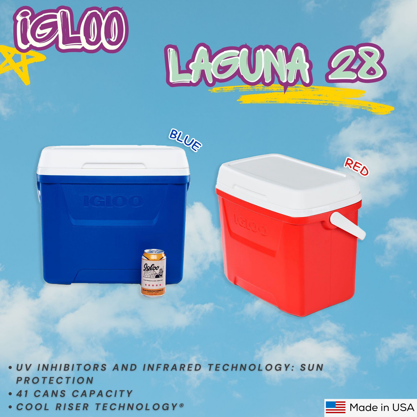 Cooler Box - Igloo Laguna 28QT (26L) UQ