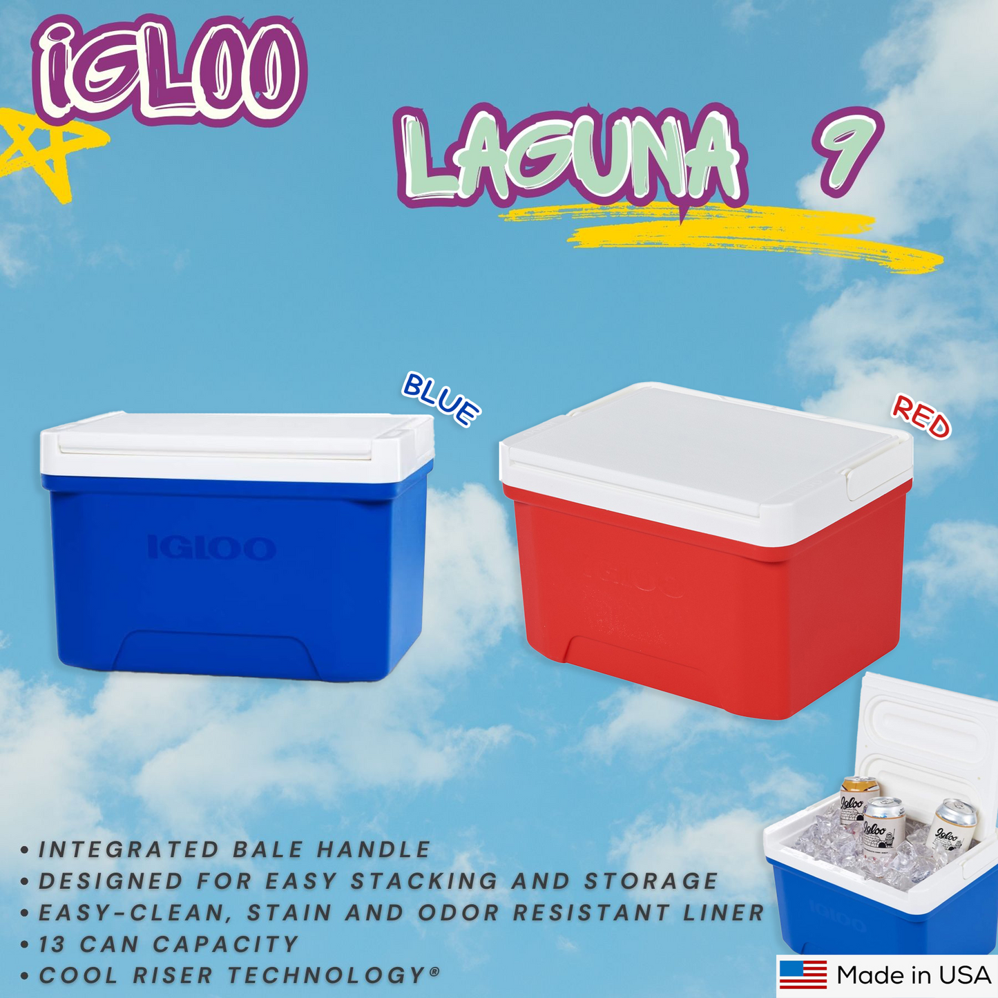 Cooler Box - Igloo Laguna 9QT (8L) UQ