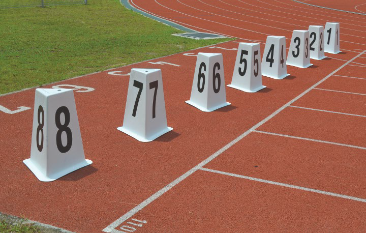 Lane Marker Set - Vinex (No. 1-8) CQ