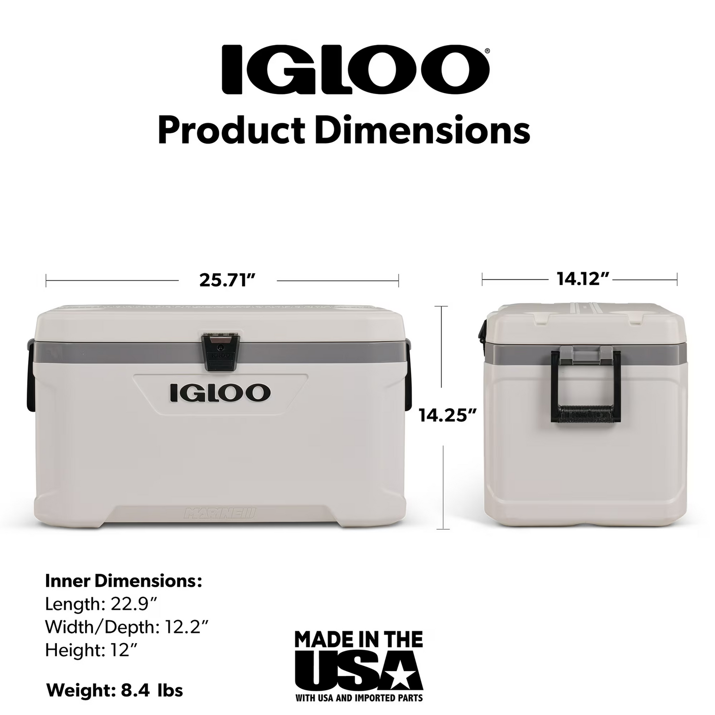 Cooler Box - Igloo Latitude Marine Ultra 70QT (66L) UQ