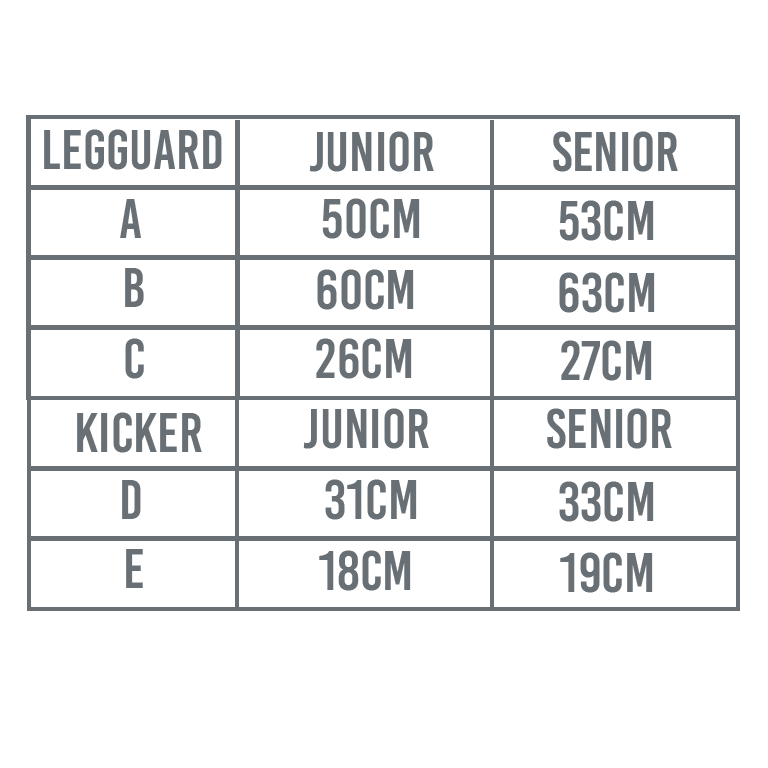 Hockey Legguards & Kickers - Cobra (Junior/Senior) CQ