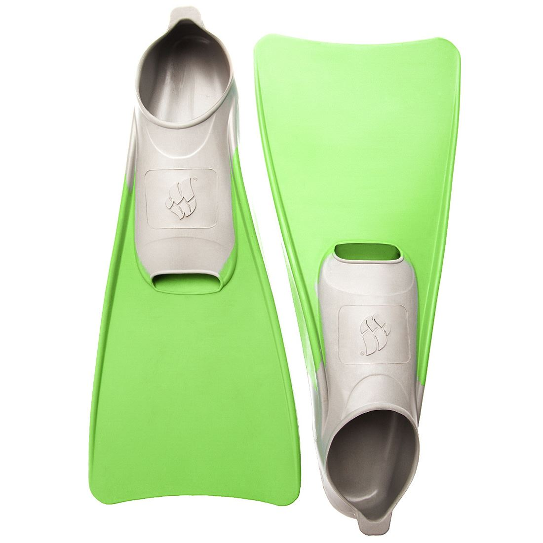 Long Fins - Madwave Rubber (Grey/Green)