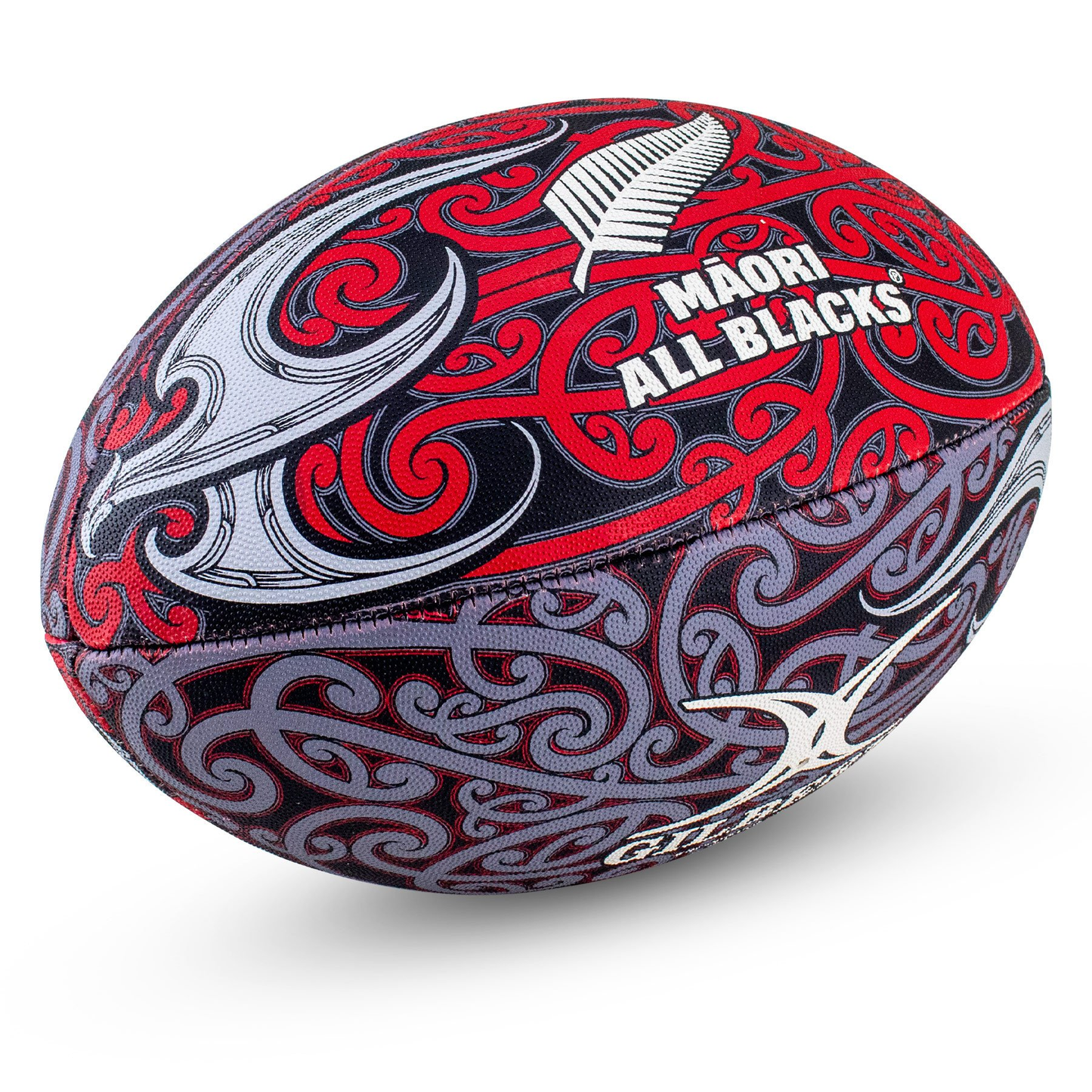 Rugby Ball Size 5 - Gilbert All Blacks Māori KQ
