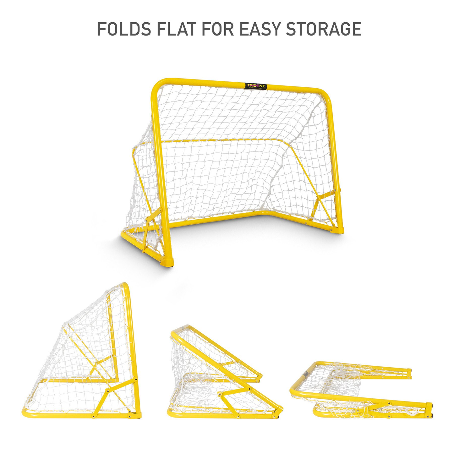Mini Goal Post - Trident Foldable Steel (0.9m x 0.7m) KQ