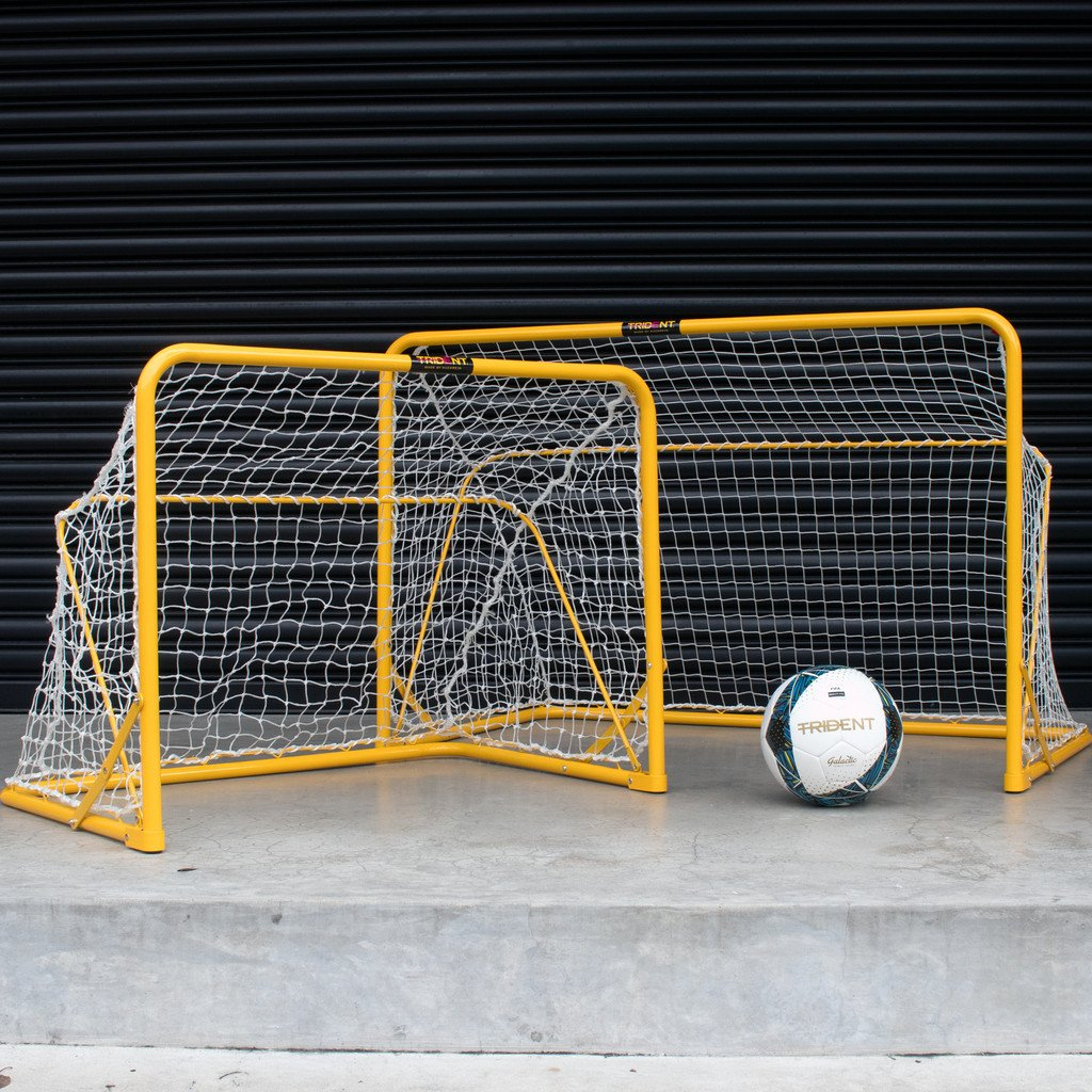 Mini Goal Post - Trident Foldable Steel (1.2m x 0.8m) KQ