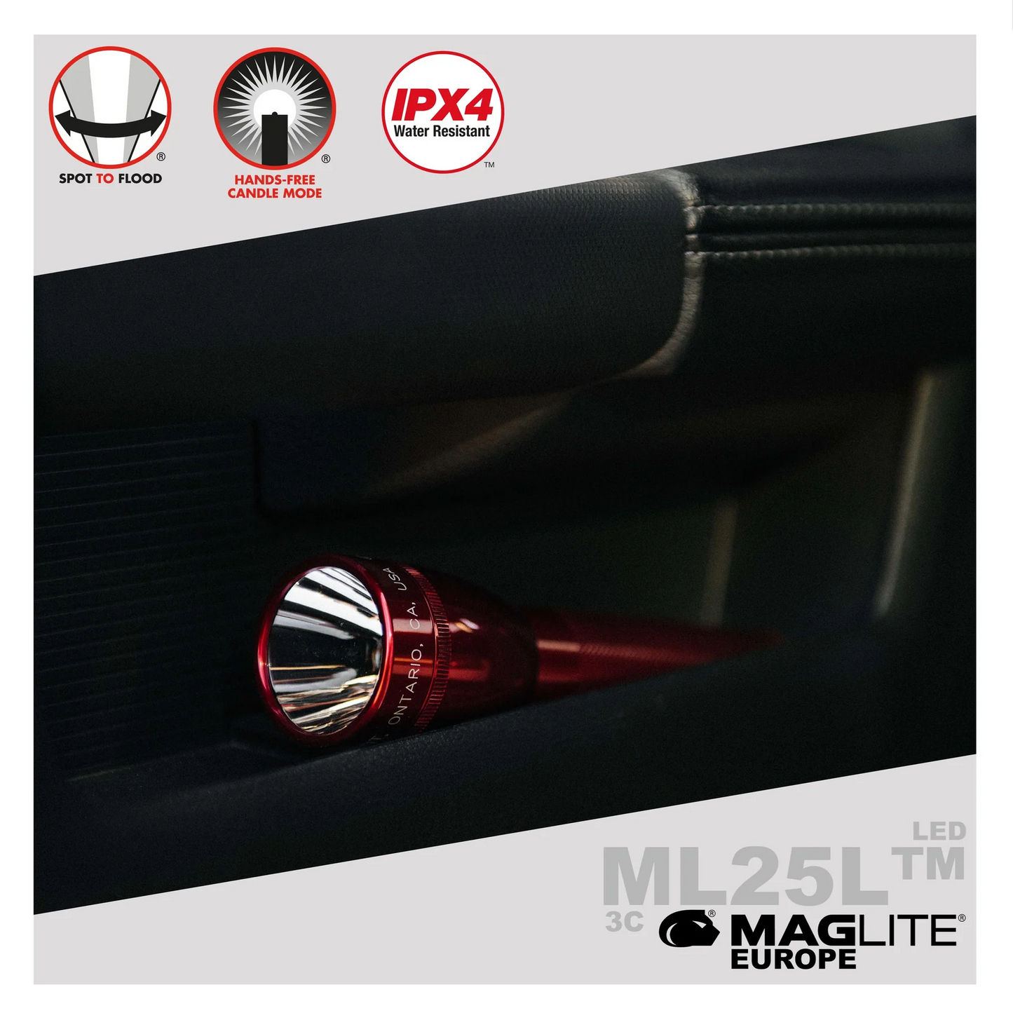 Flashlight LED - Maglite ML25LT (3-Cell C) UQ