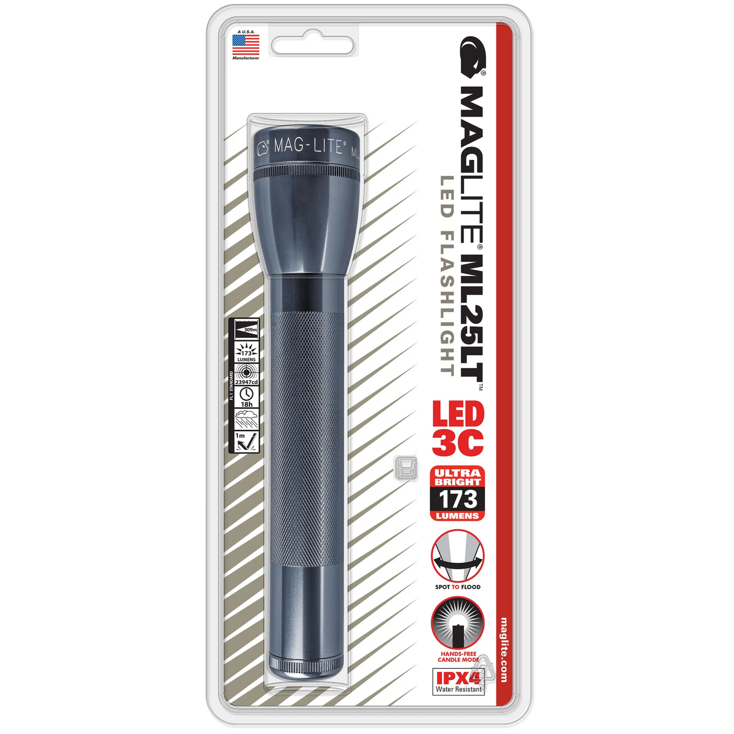 Flashlight LED - Maglite ML25LT (3-Cell C) UQ