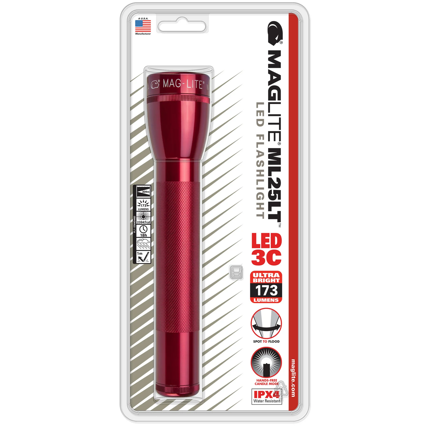 Flashlight LED - Maglite ML25LT (3-Cell C) UQ