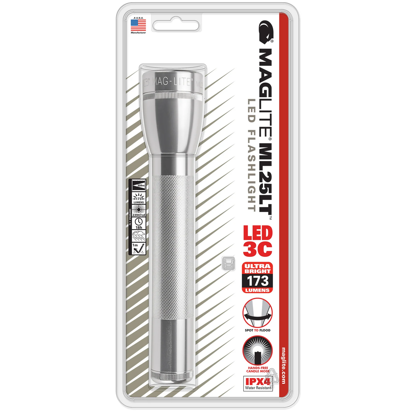 Flashlight LED - Maglite ML25LT (3-Cell C) UQ