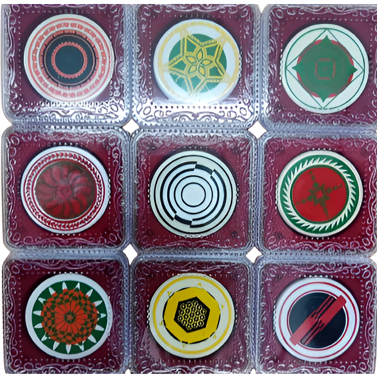 Carrom Striker -  Ashwin MMI Laser (Velvet Case)
