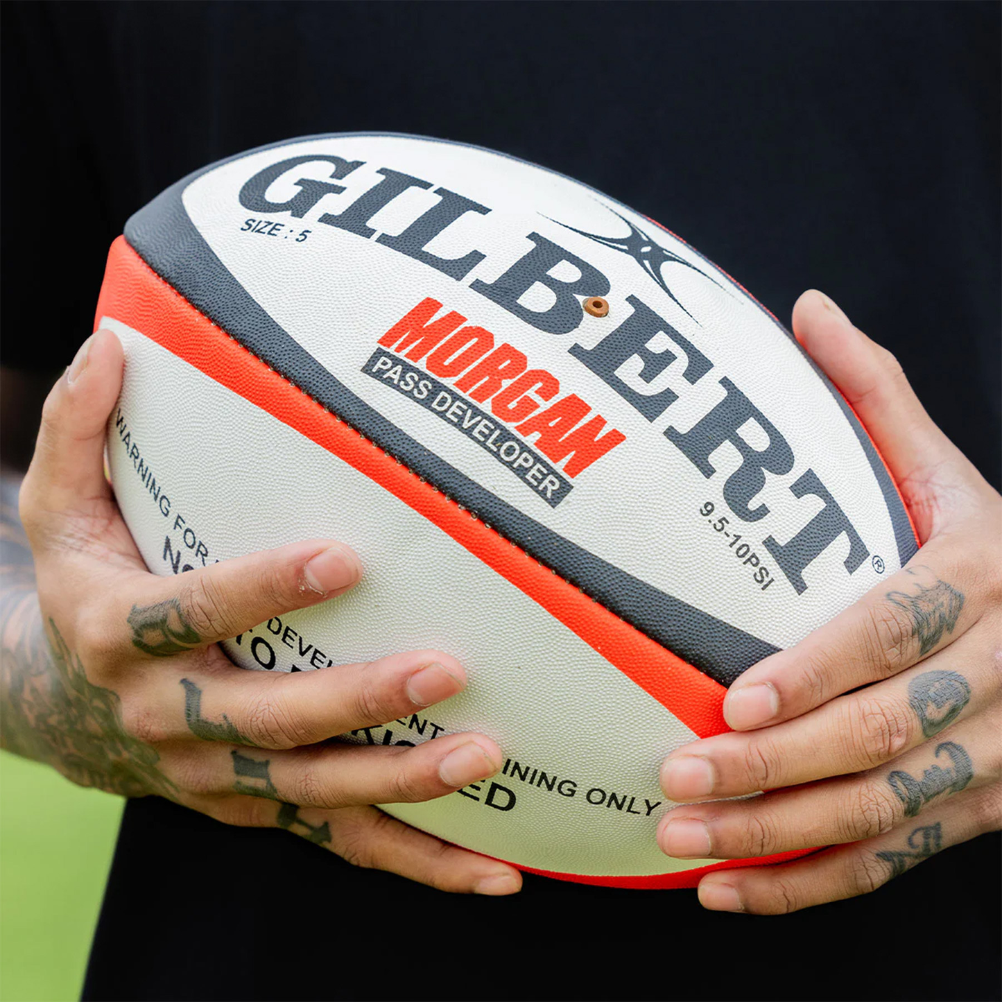 Pass Developer Rugby Ball Size 5 - Gilbert Morgan KQ