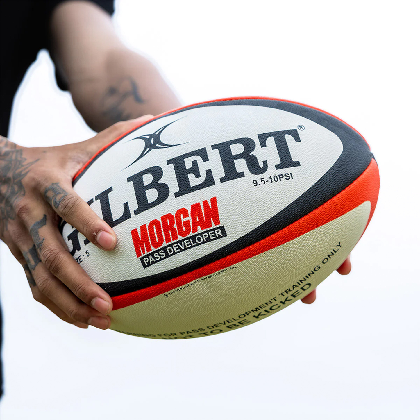 Pass Developer Rugby Ball Size 5 - Gilbert Morgan KQ