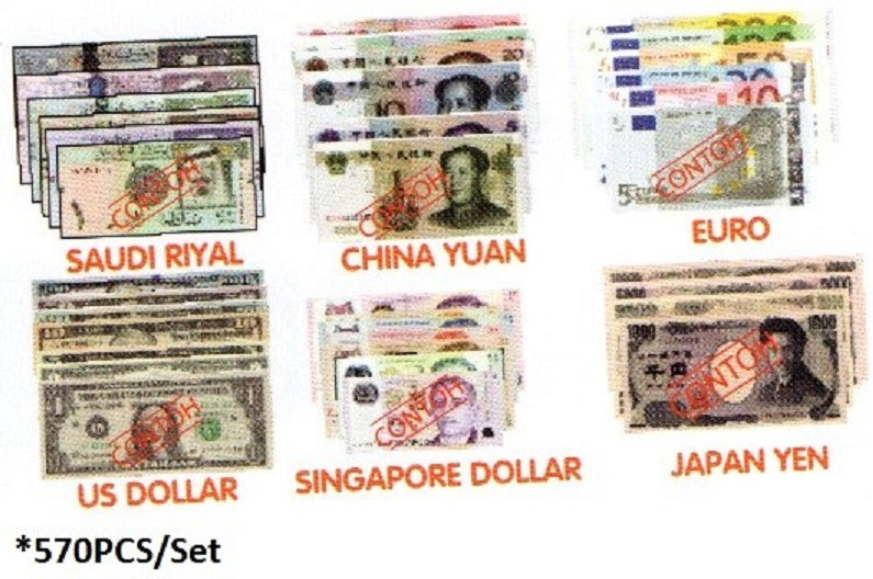 Let's Learn About International Currency 570pcs - MT080 PZ