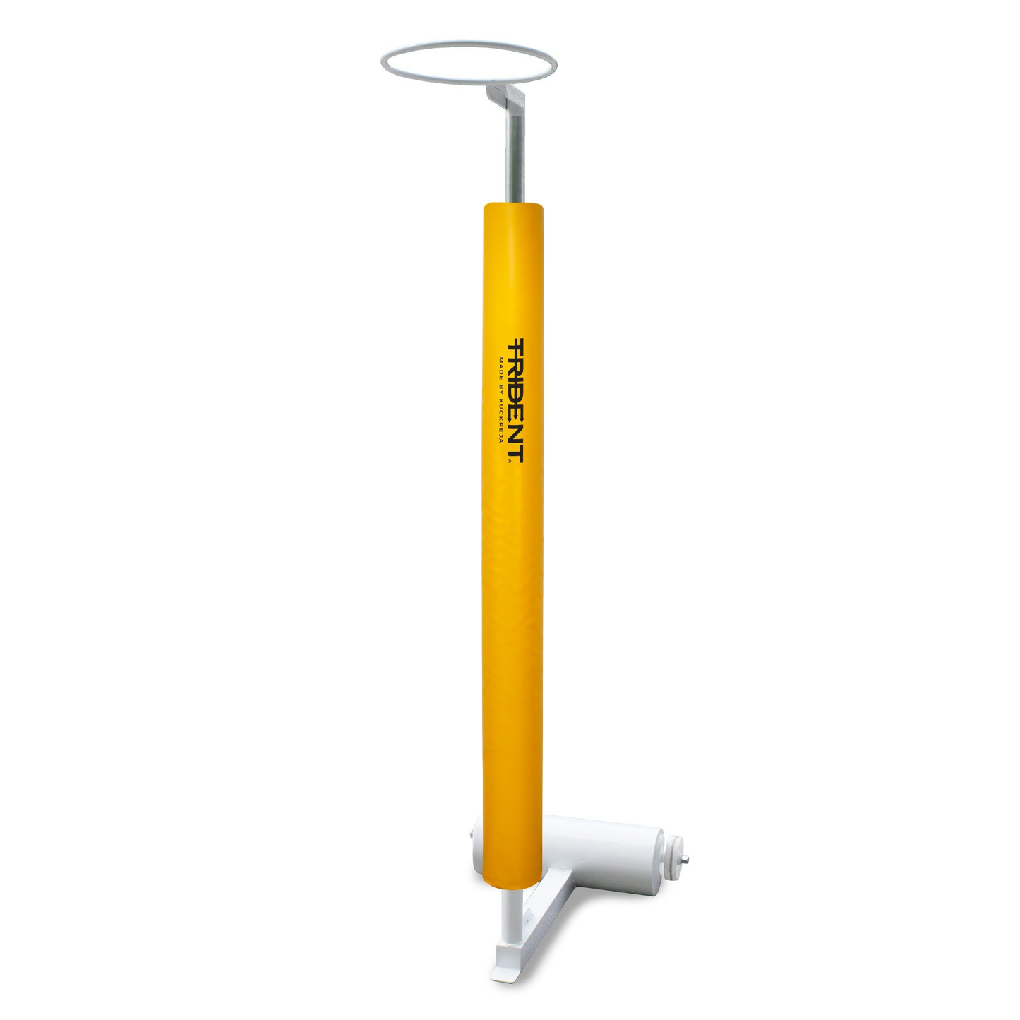 Netball Post Protectors - Trident (6' x 2") Yellow (1 Pair) KQ