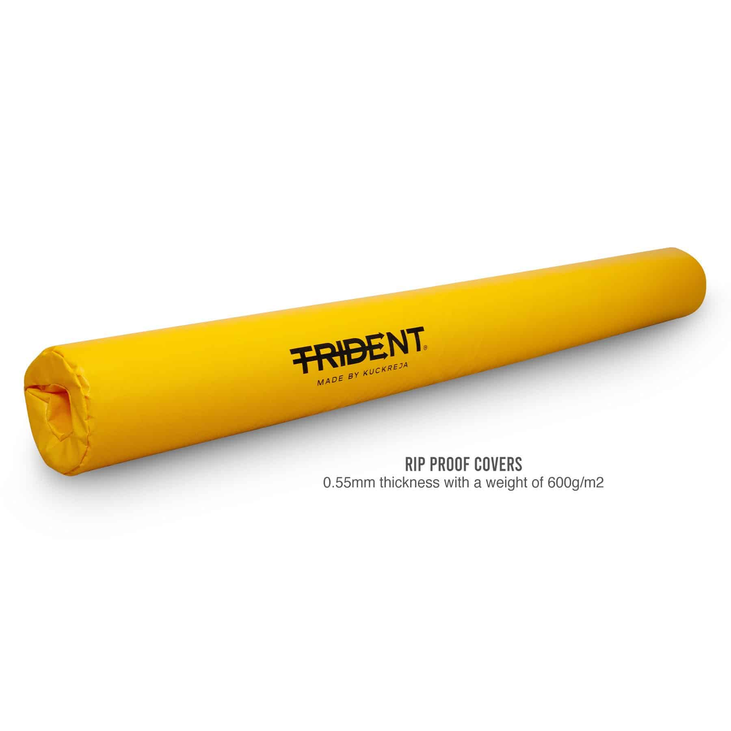 Netball Post Protectors - Trident (6' x 2") Yellow (1 Pair) KQ