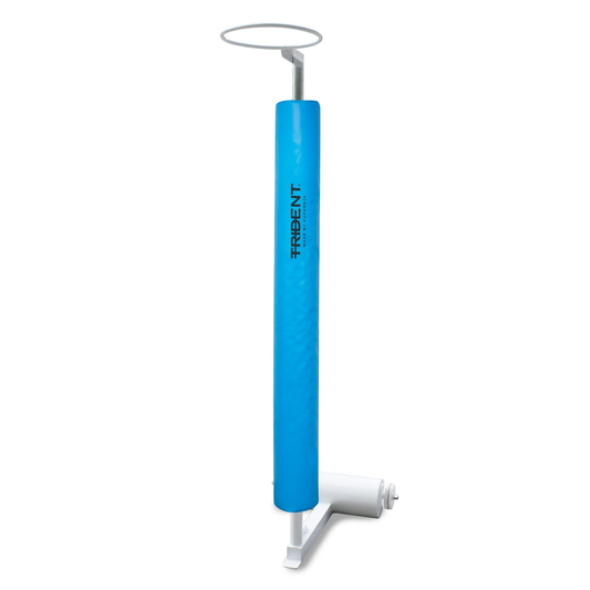 Netball Post Protectors - Trident (6' x 3") Blue (1 Pair) KQ