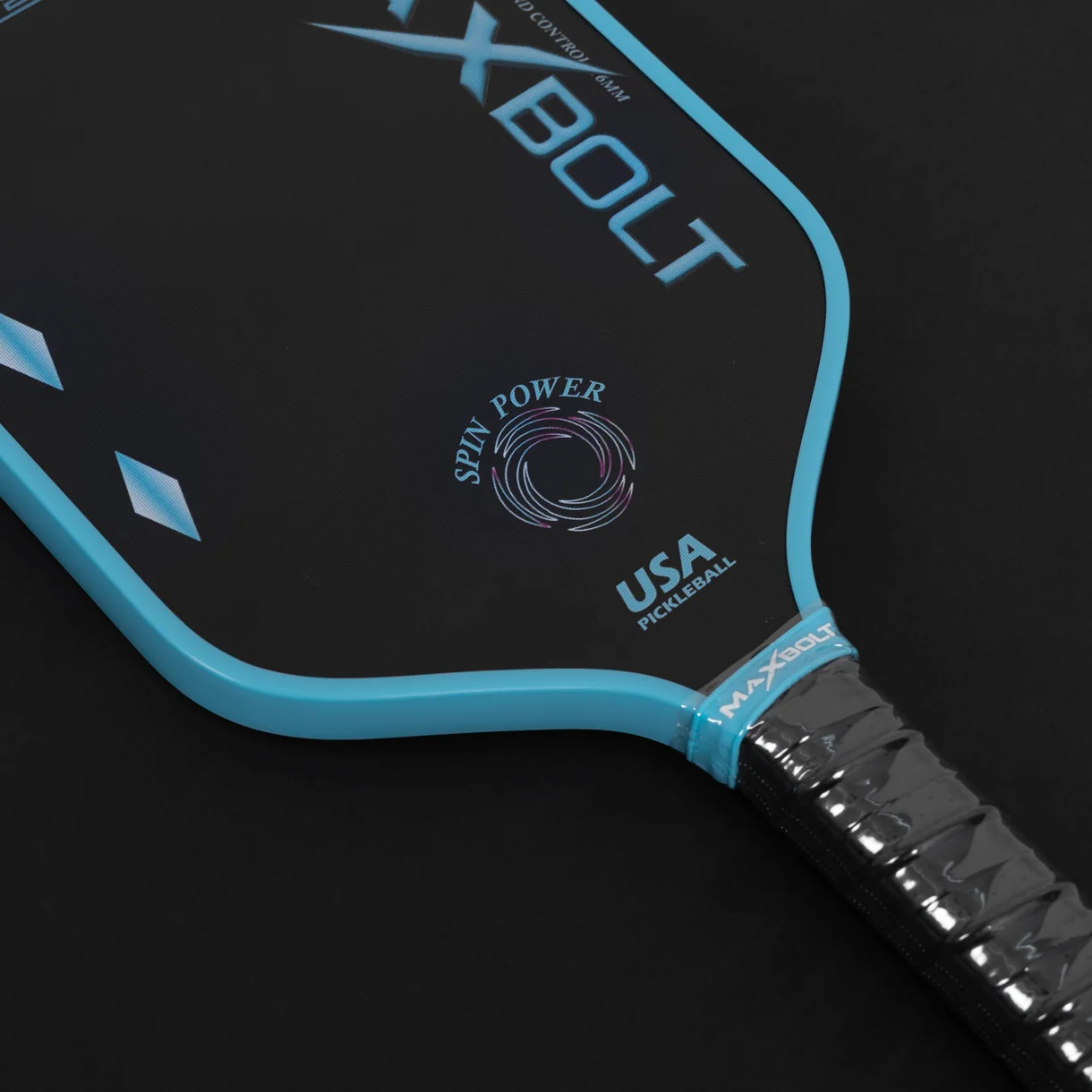Pickleball Paddle Fiberglass - Maxbolt NEXUS (Free 2pcs Ball + Grip + Edge Guard + Slim Bag) PQ