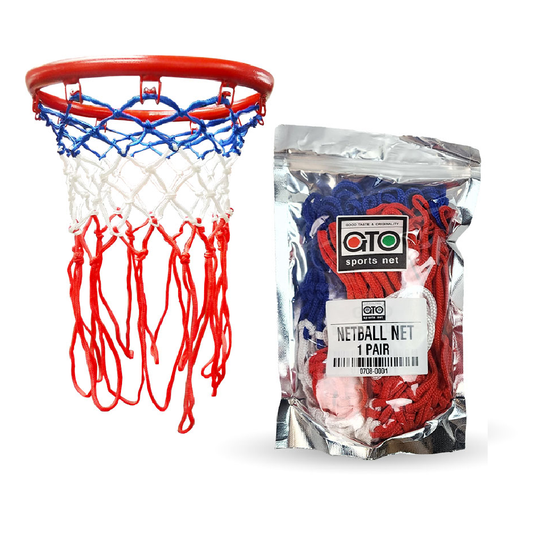 Netball Net - GTO Poly Pack (Tri-color) (1 Pair) CQ