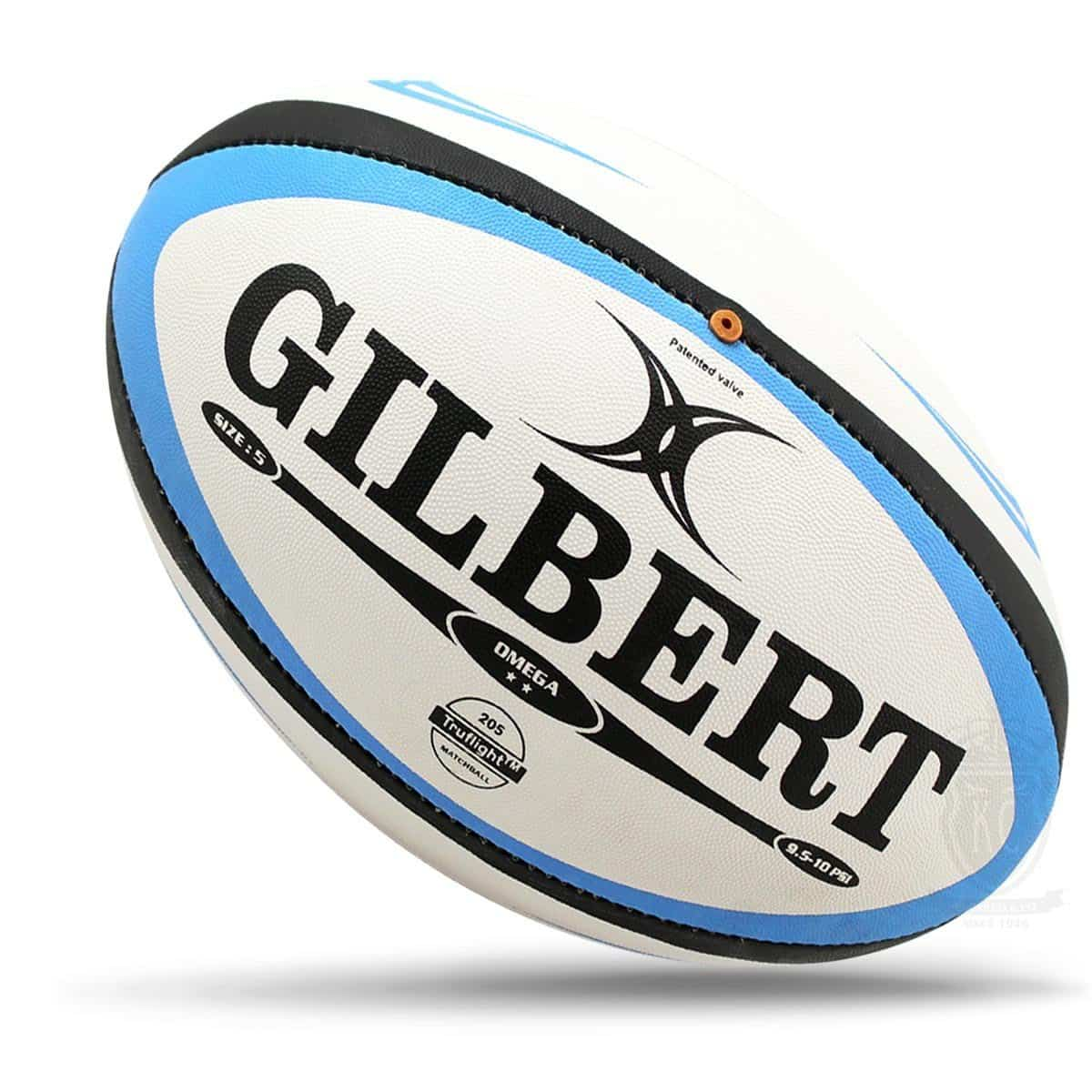 Rugby Ball Size 3/4/5 - Gilbert Omega Match KQ