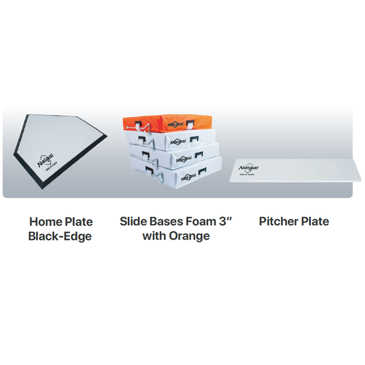 Softball Slide Bases Set - Naigai (Option 5) CQ