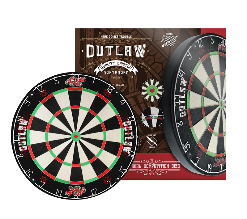 Dartboard - SHOT Outlaw Bristle CQ