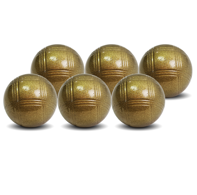 Petanque Ball - 2SQ Gold (Set of 6) CQ
