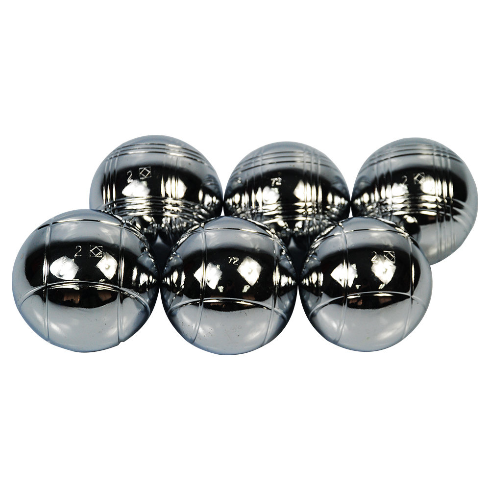 Petanque Ball - 2SQ Silver (Set of 6) CQ