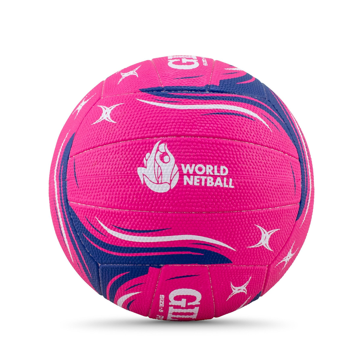Netball Ball Size 4/5 - Gilbert Phoenix 2.0 Match (Pink) KQ