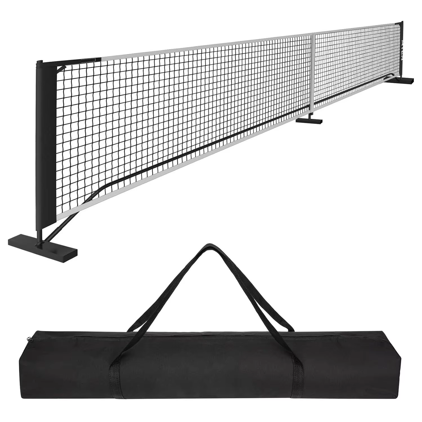 Pickleball Frame With Net - Portable + Carry Bag (22ft/670cm)
