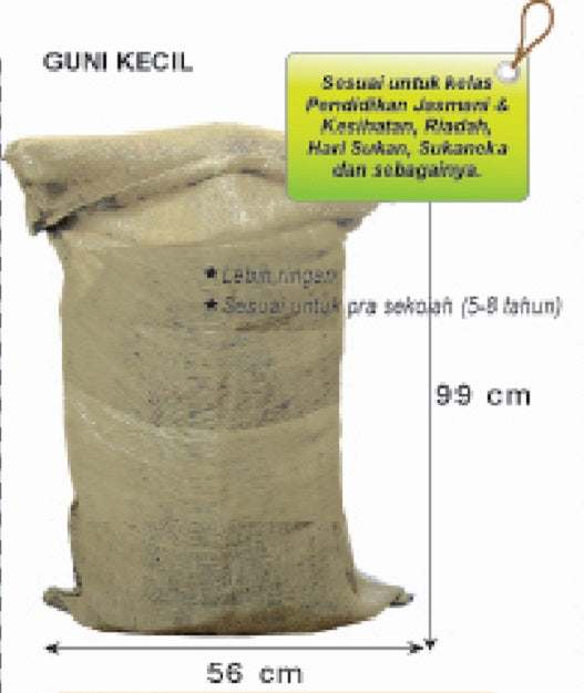 Sack Racing/ Lompat Guni - PJK051 Small (4pcs) PZ