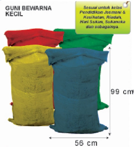 Sack Racing/ Lompat Guni - PJK053 Small (4pcs) PZ