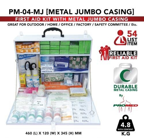 First Aid Kit - PM-04-MJ Metal Jumbo FZ