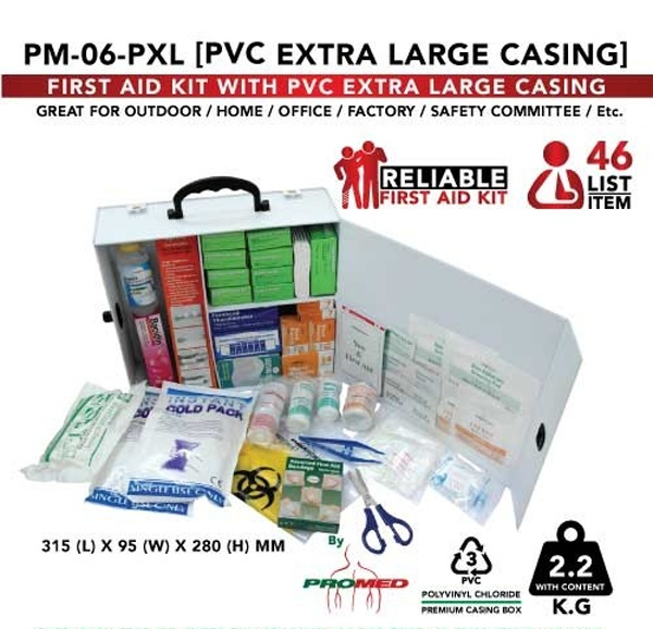 First Aid Kit - PM-06-PXL Extra Large Equipped FZ