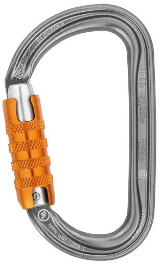 Carabiner D Shape - Petzl AM'D PM34A Screw Lock (2016)