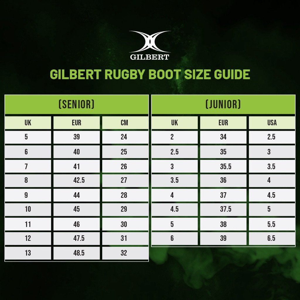 Rugby Boots (8 Studs)- Gilbert Icon Power X KQ