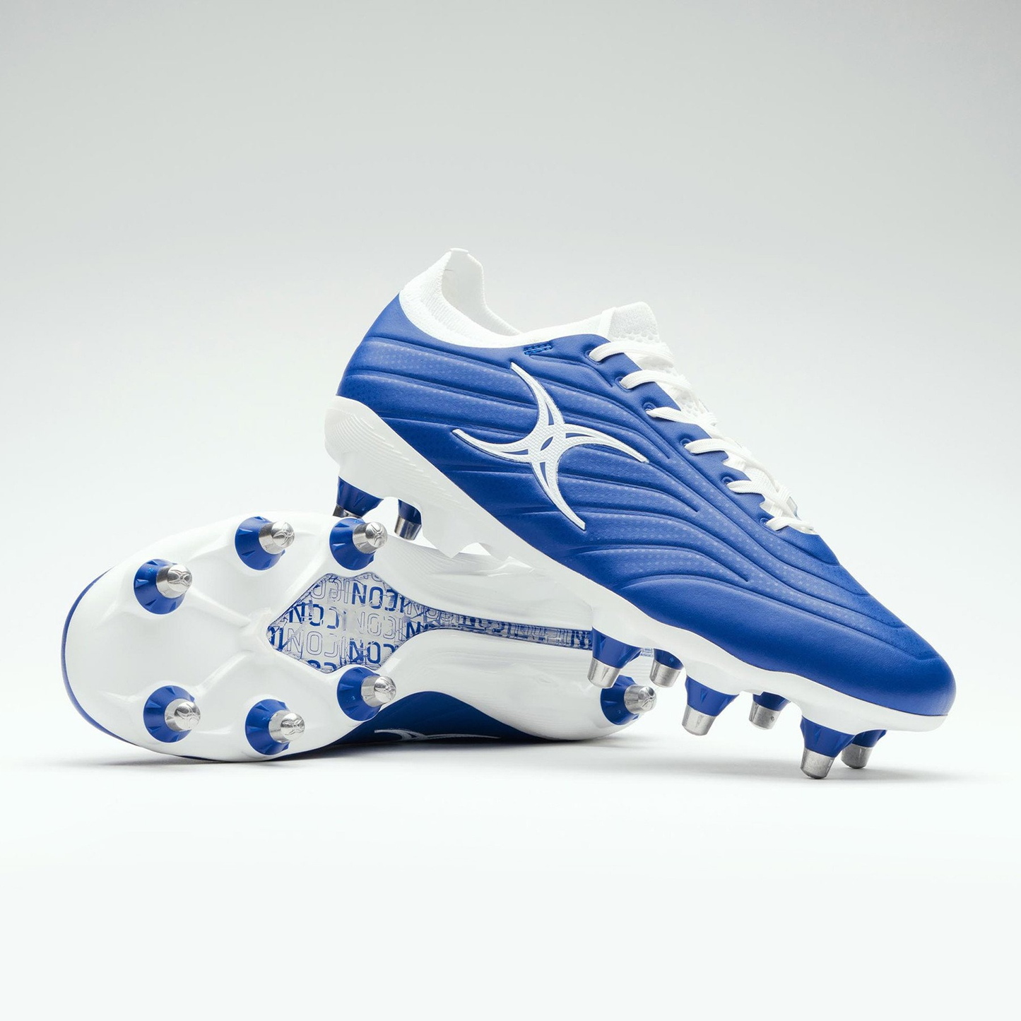 Rugby Boots (8 Studs)- Gilbert Icon Power X KQ