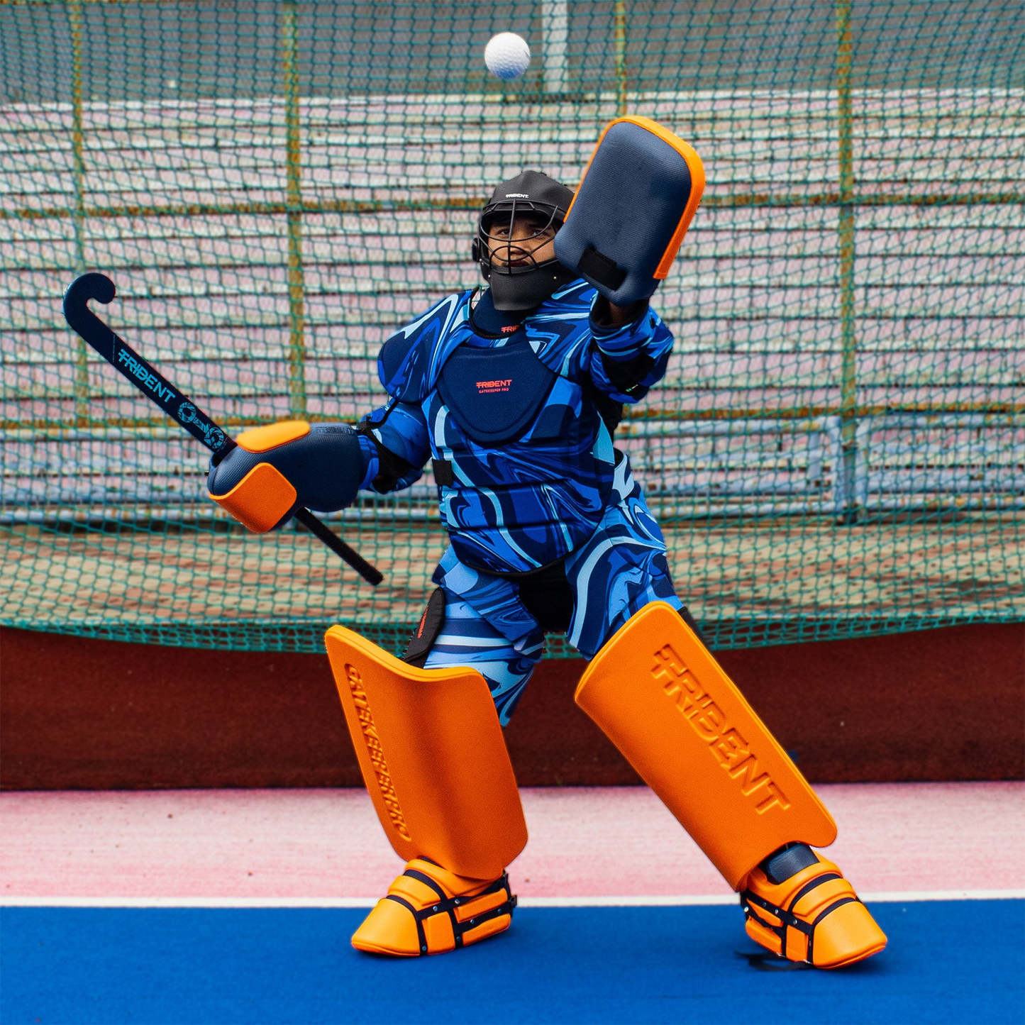 Hockey Goalie Set - Trident New Gatekeeper Pro 2 (Junior) KQ