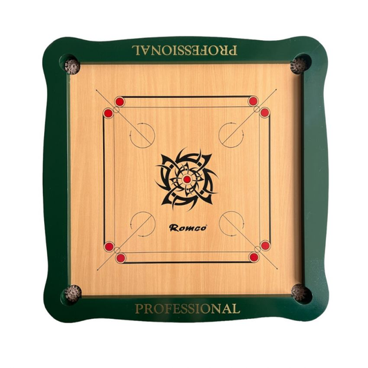 Carrom Board + Striker + Seed - Romco Professional QE