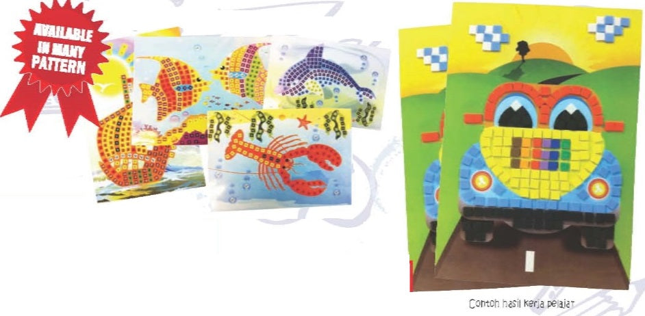EVA Mosaic Art (40pcs) - PS014 PZ