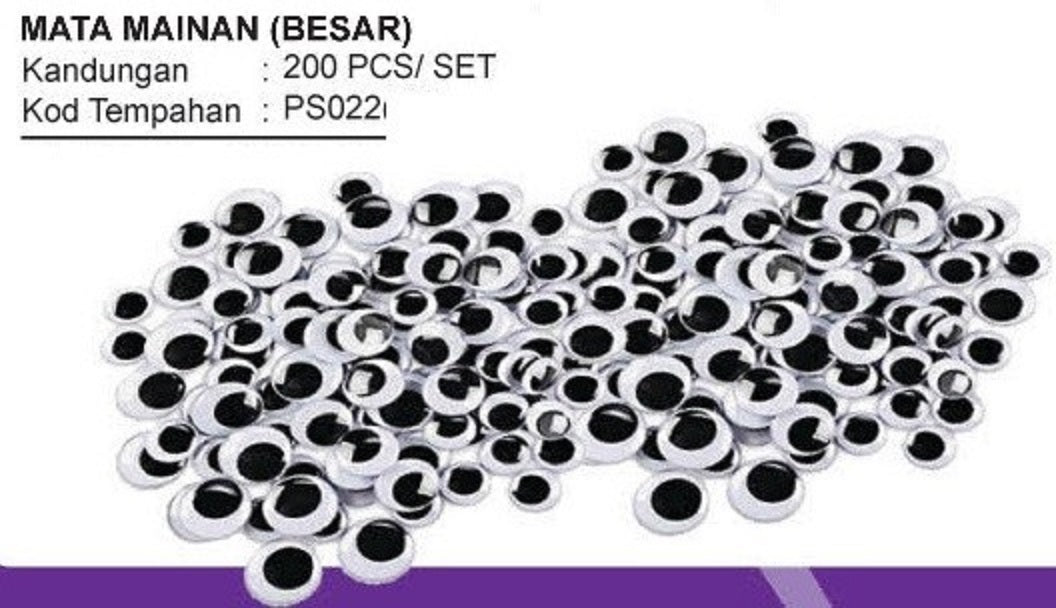 Rolling Eyeballs 200 pcs set - PS022 PZ