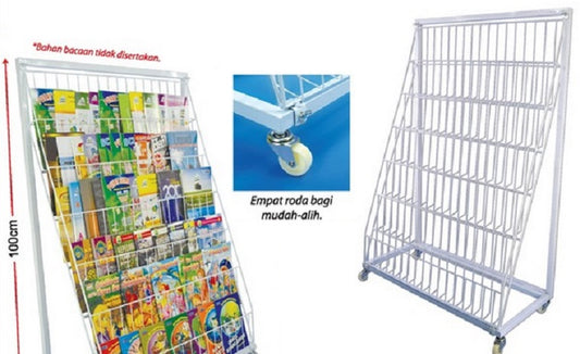 Heavy-Duty 6 level Book Rack - PSPS0134 MZ