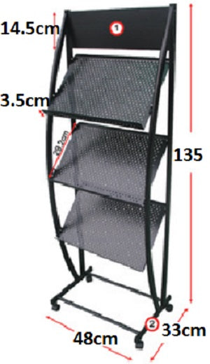 MES Technology Book Rack - PSPS0164 MZ