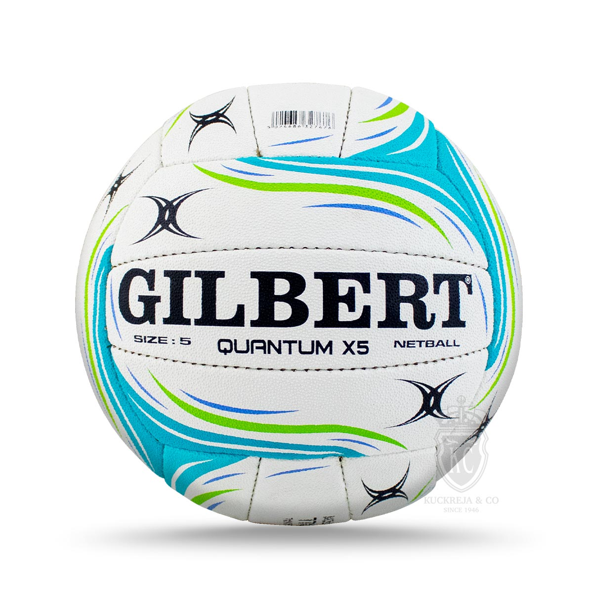 Netball Ball Size 5 - Gilbert Quantum International Match KQ