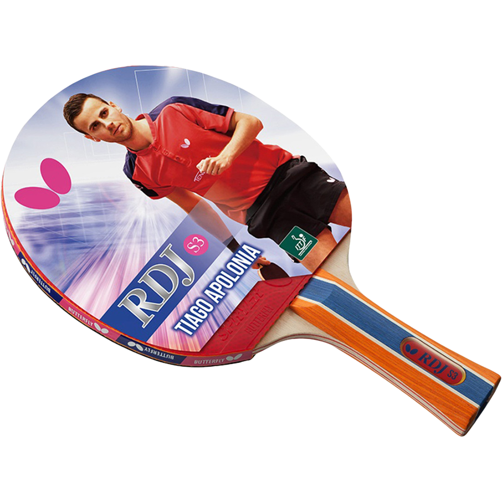 Table Tennis Bat - Butterfly RDJ S3 QE CQ