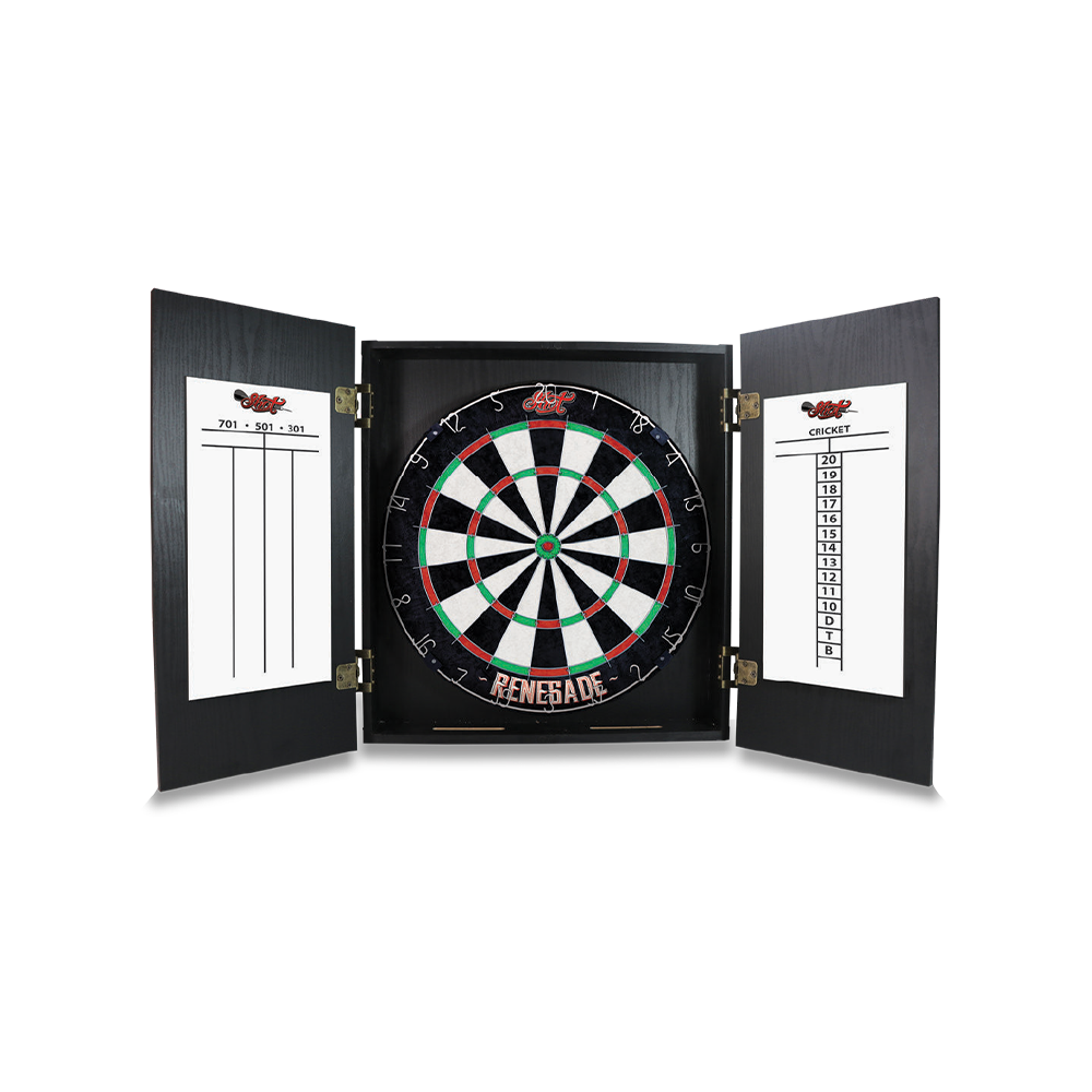 Dartboard + Cabinet Set - SHOT Renegade CQ