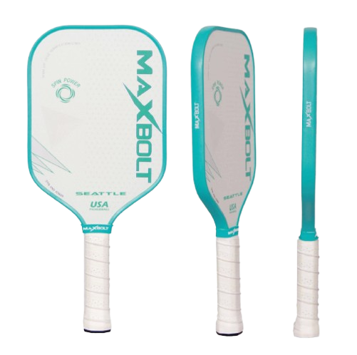 Pickleball Paddle Fiberglass - Maxbolt Seattle (Free 2pcs Ball + Grip + Nylon Cover) PQ