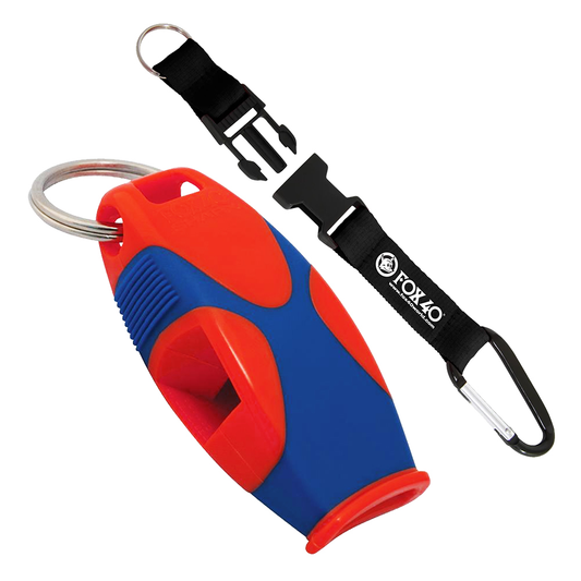 Whistle - Fox 40 Sharx (120dB) + Strap + Carabiner CQ